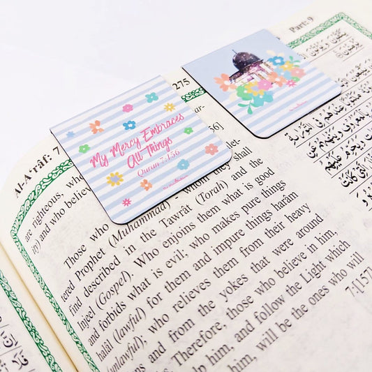 Farthest Mosque for Kids - Magnetic Bookmark For Your Quran